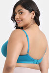Zivame True Curv Single Layered Non Wired 3/4th Coverage Minimiser Bra - Exotic Plume — thumbnail 2